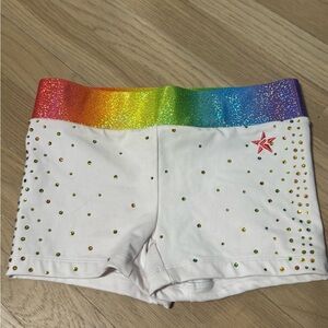 Rainbow Sparkle Kids Shorts
